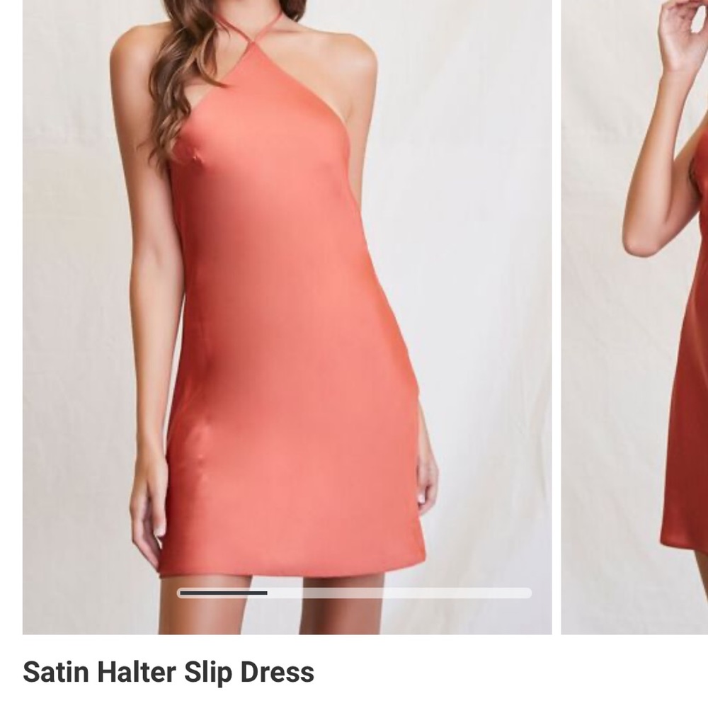 NWT halter mini dress